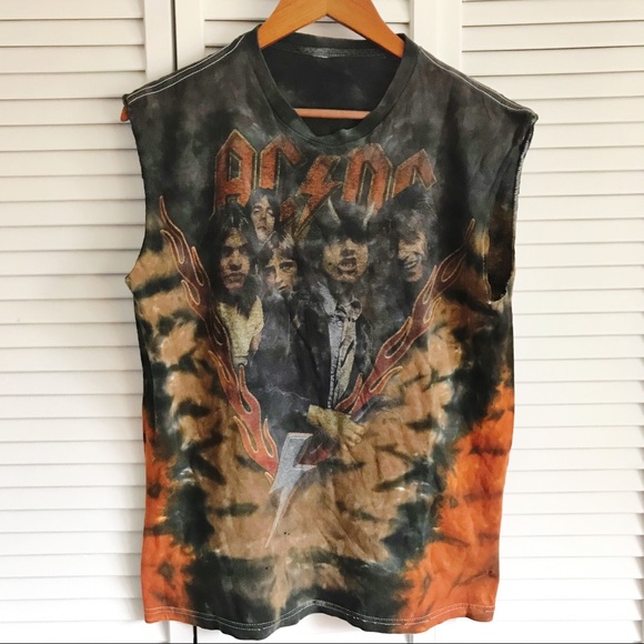 Tops - Vintage ACDC band tee